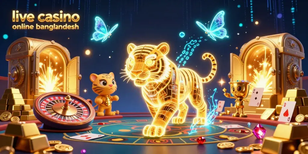 Experience live casino online bangladesh with thrilling games and stunning 3D visuals.