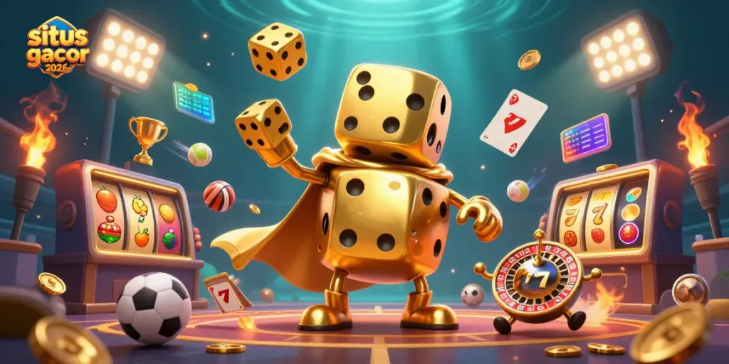 Menggoda keberuntungan dengan permainan slot dan dadu emas di situs gacor 2026