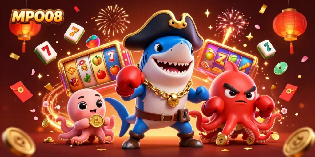 MPO08 showcases thrilling slot action with vibrant characters and dynamic gaming elements.