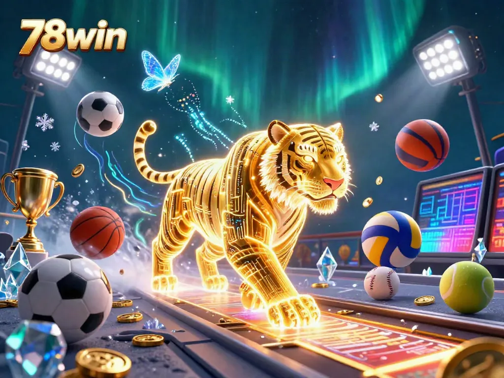 Experience thrilling action at 78win with vibrant casino elements, dynamic sports, and winning opportunities.