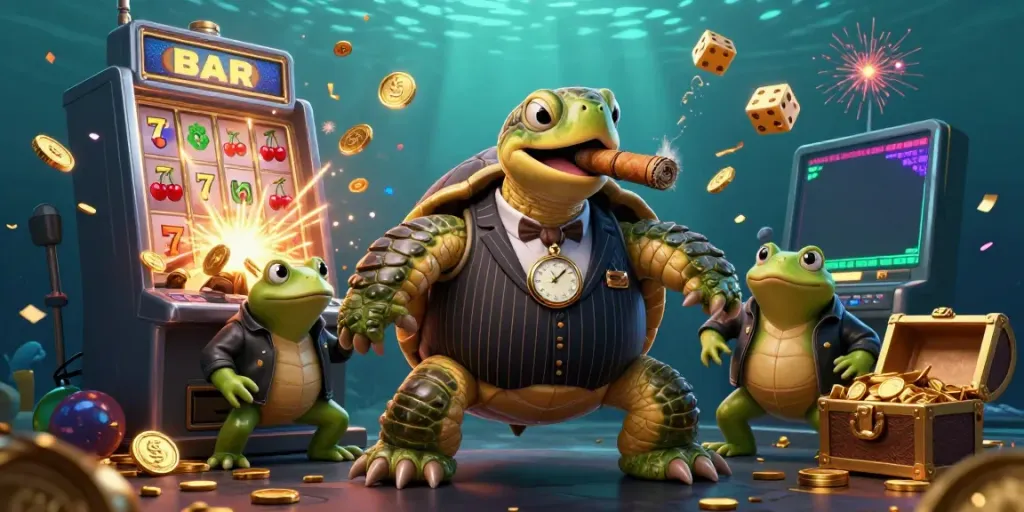 Experience thrilling gameplay at UY88 with vibrant casino characters and jackpot excitement.