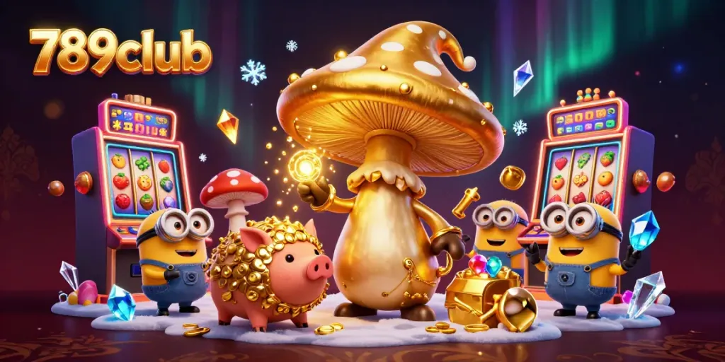 Experience the excitement of 789club, a vibrant online casino world filled with golden treasures and magic.