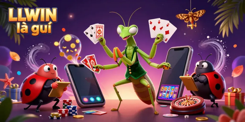 Immerse in LLWIN là gì, where a card sharp and pit boss create a vibrant casino experience.