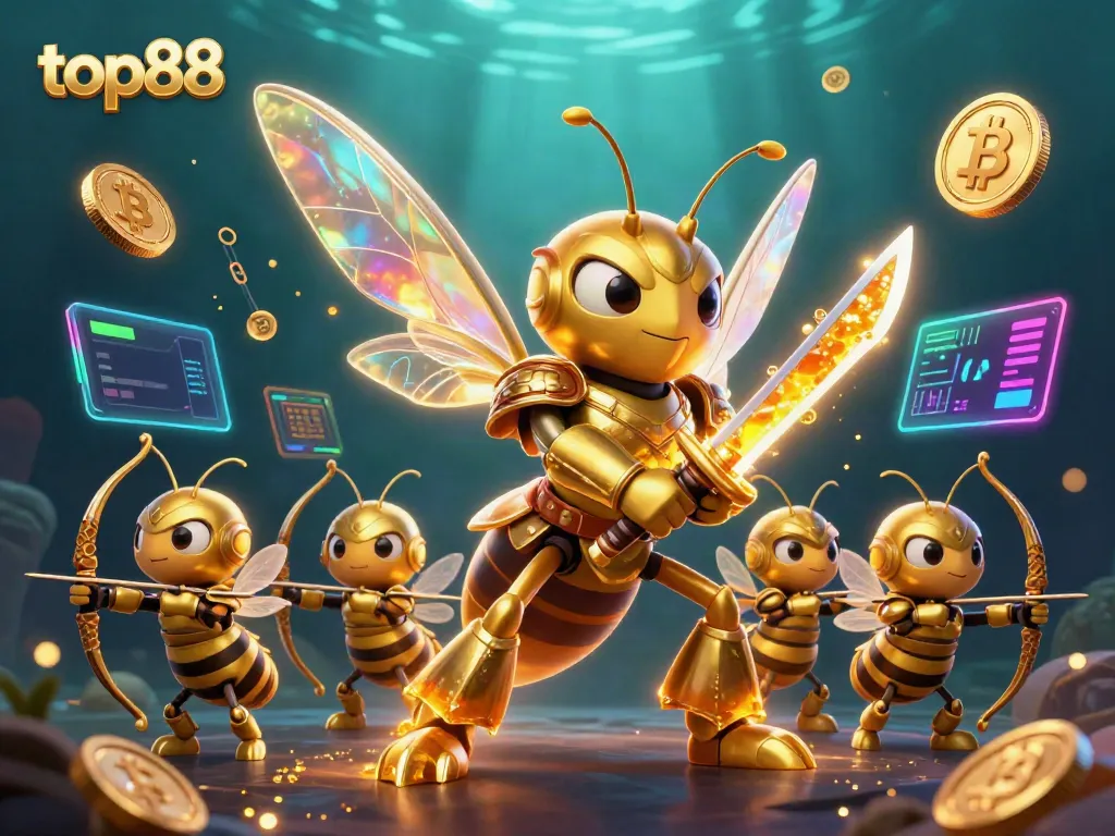 Engage with top88's thrilling casino experience featuring vibrant gaming elements and characters.