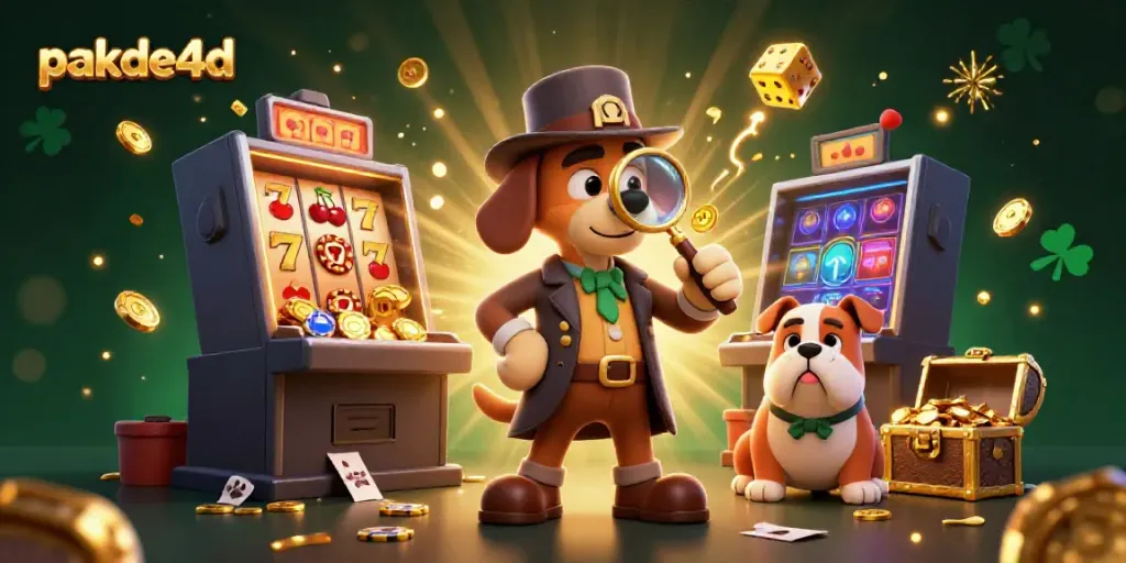 Permainan menarik di PAKDE4D saat mendeteksi petunjuk chip poker emas dengan semangat.
