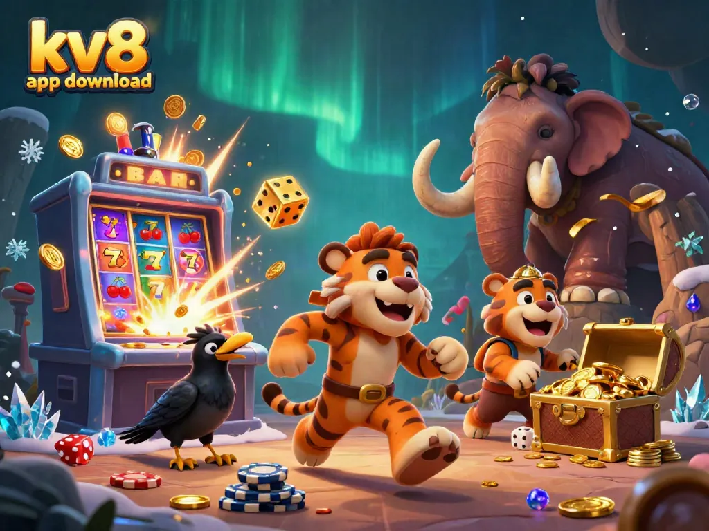 Win big with the KV8 app download, experiencing thrilling casino games on your mobile device.